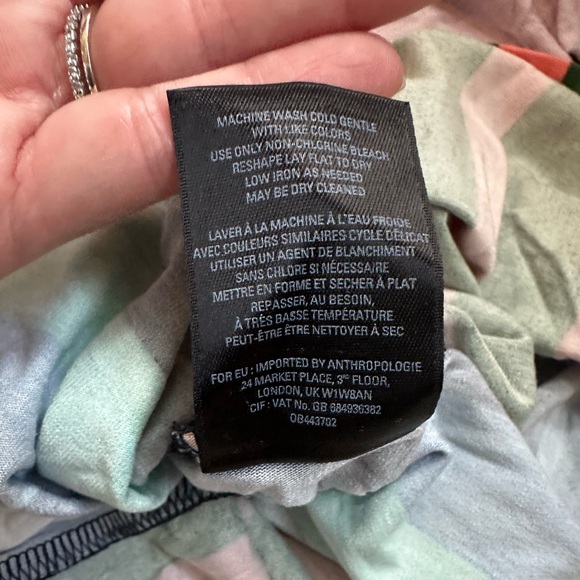 Maeve Popover Stripes Dress - Picture 5 of 6